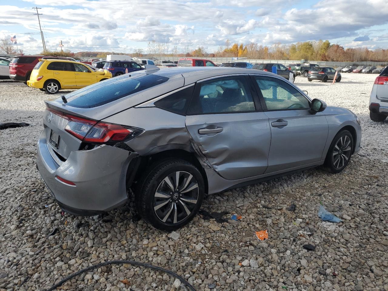 2022 HONDA CIVIC EXL VIN:19XFL1H73NE015793