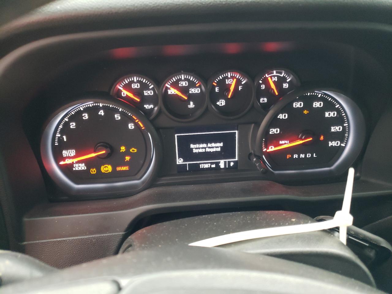 2022 CHEVROLET SILVERADO C1500 CUSTOM VIN:1GCPABEK7NZ628187