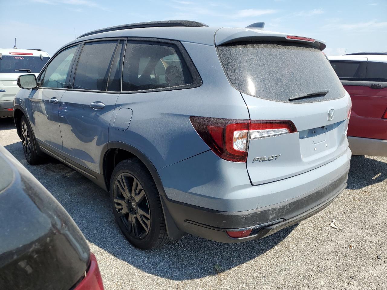2022 HONDA PILOT BLACK VIN:5FNYF6H77NB032538