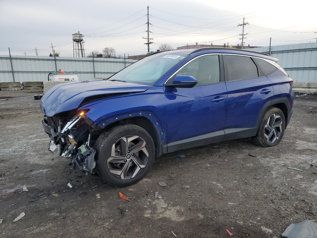 2022 HYUNDAI TUCSON SEL VIN:5NMJFCAE2NH051182
