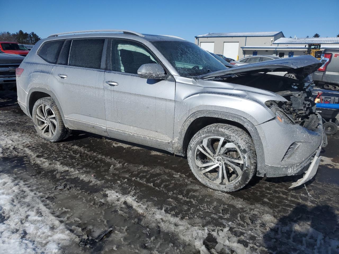 2022 VOLKSWAGEN ATLAS SEL VIN:1V2BR2CA0NC529466