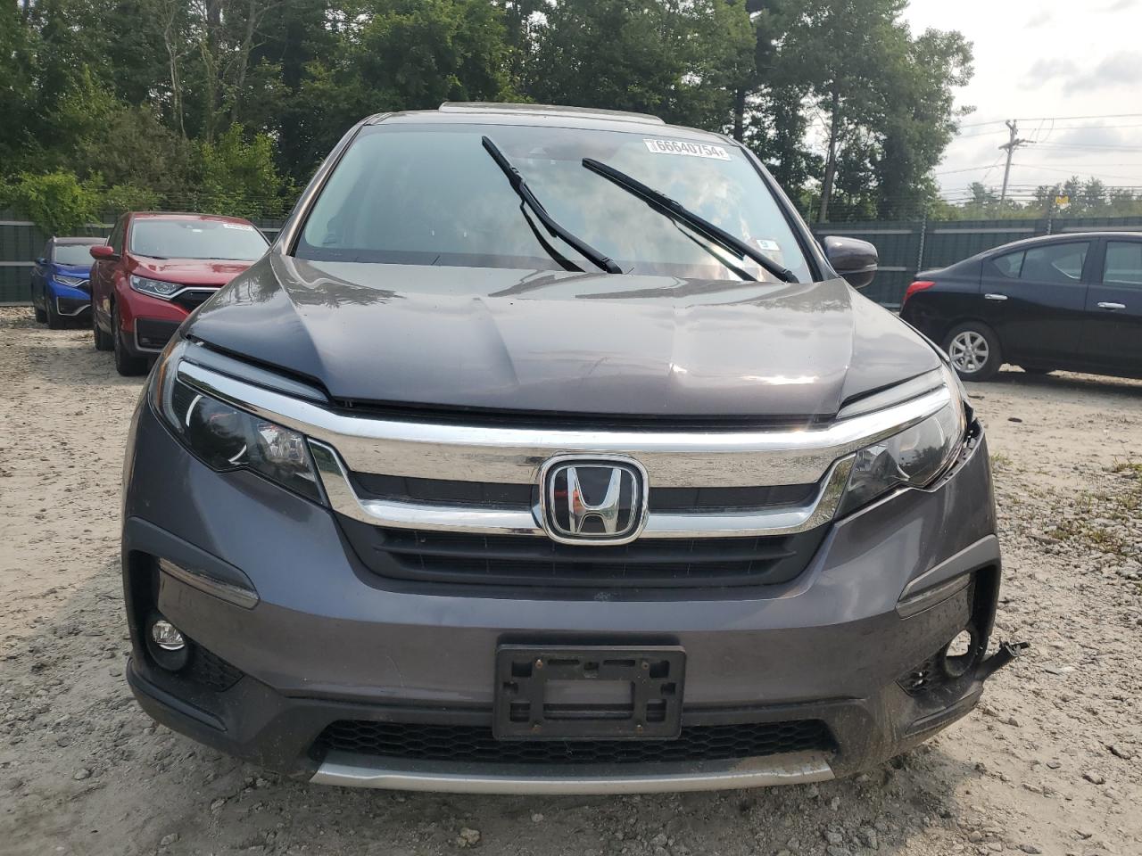 2022 HONDA PILOT EXL VIN:5FNYF6H56NB087643