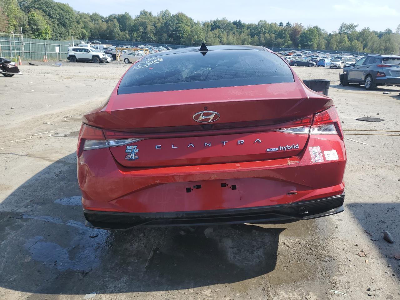 2022 HYUNDAI ELANTRA BLUE VIN:KMHLM4AJ3NU024062