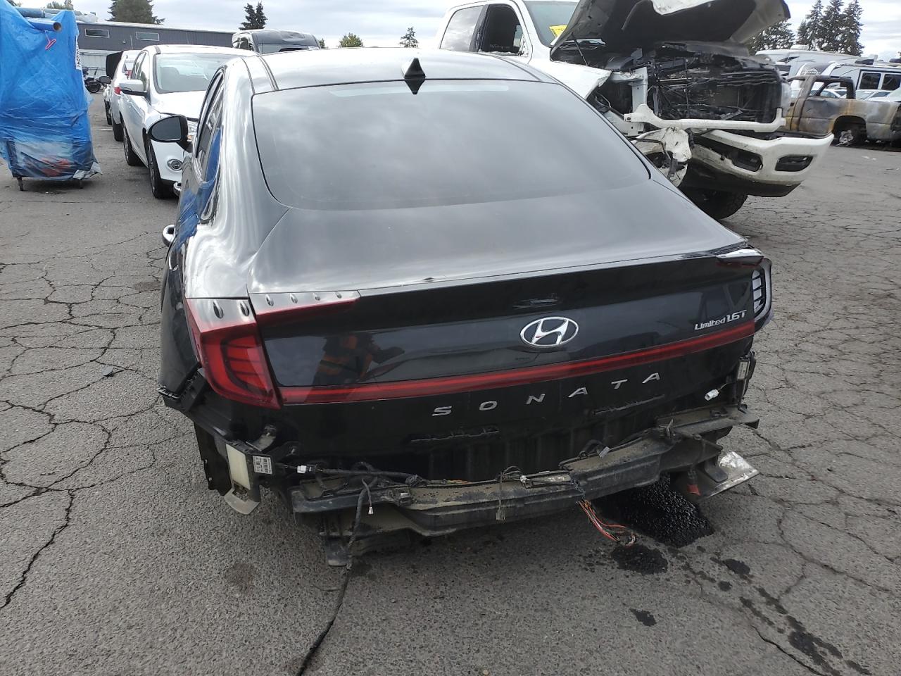 2022 HYUNDAI SONATA LIMITED VIN:KMHL34J2XNA232355