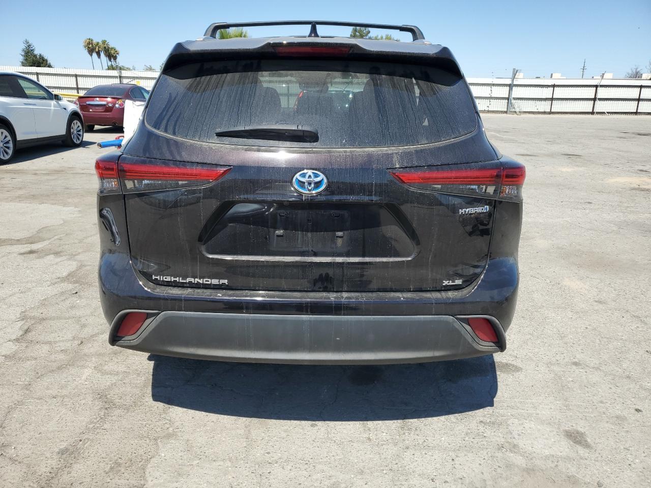 2022 TOYOTA HIGHLANDER HYBRID XLE VIN:5TDHBRCH3NS087206