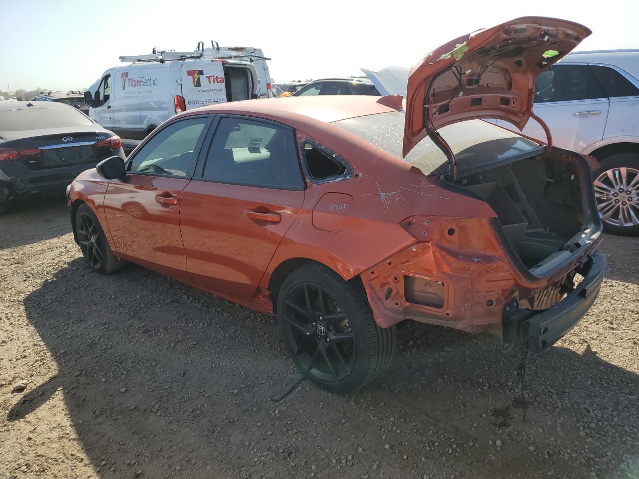 2022 HONDA CIVIC SI VIN:2HGFE1E56NH473881