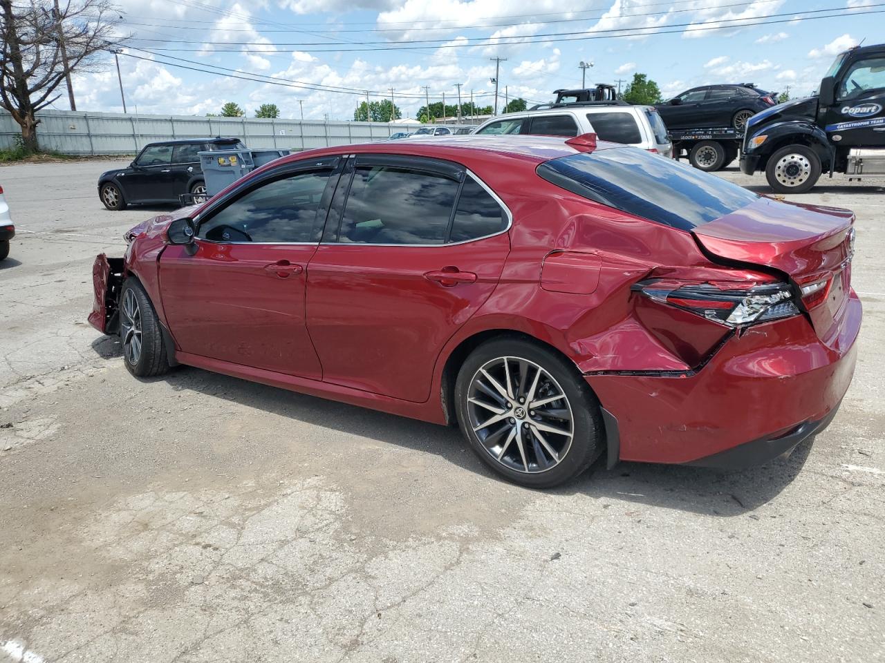 2022 TOYOTA CAMRY XLE VIN:4T1F31AK0NU044986