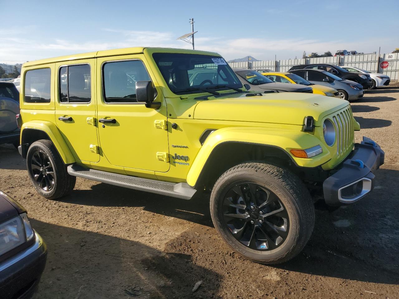 2022 JEEP WRANGLER UNLIMITED SAHARA 4XE VIN:1C4JJXP64NW229242