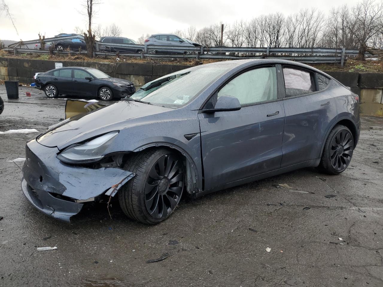 2023 TESLA MODEL Y  VIN:7SAYGDEFXPF698487