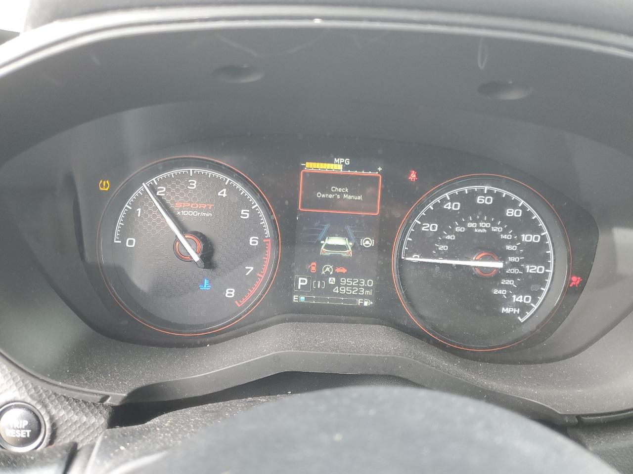 2022 SUBARU FORESTER SPORT VIN:JF2SKAJC3NH418791