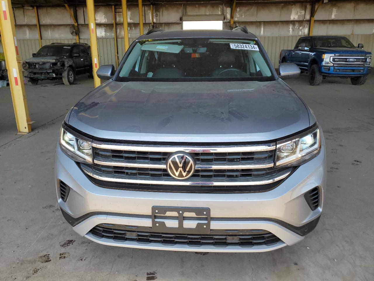 2022 VOLKSWAGEN ATLAS SE VIN:1V2JR2CA0NC517670