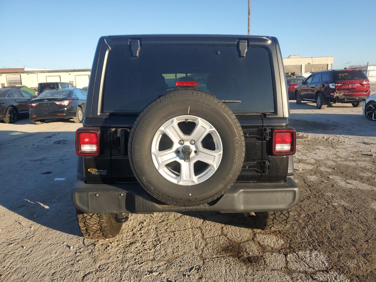 2022 JEEP WRANGLER UNLIMITED SPORT VIN:1C4HJXDG6NW201888