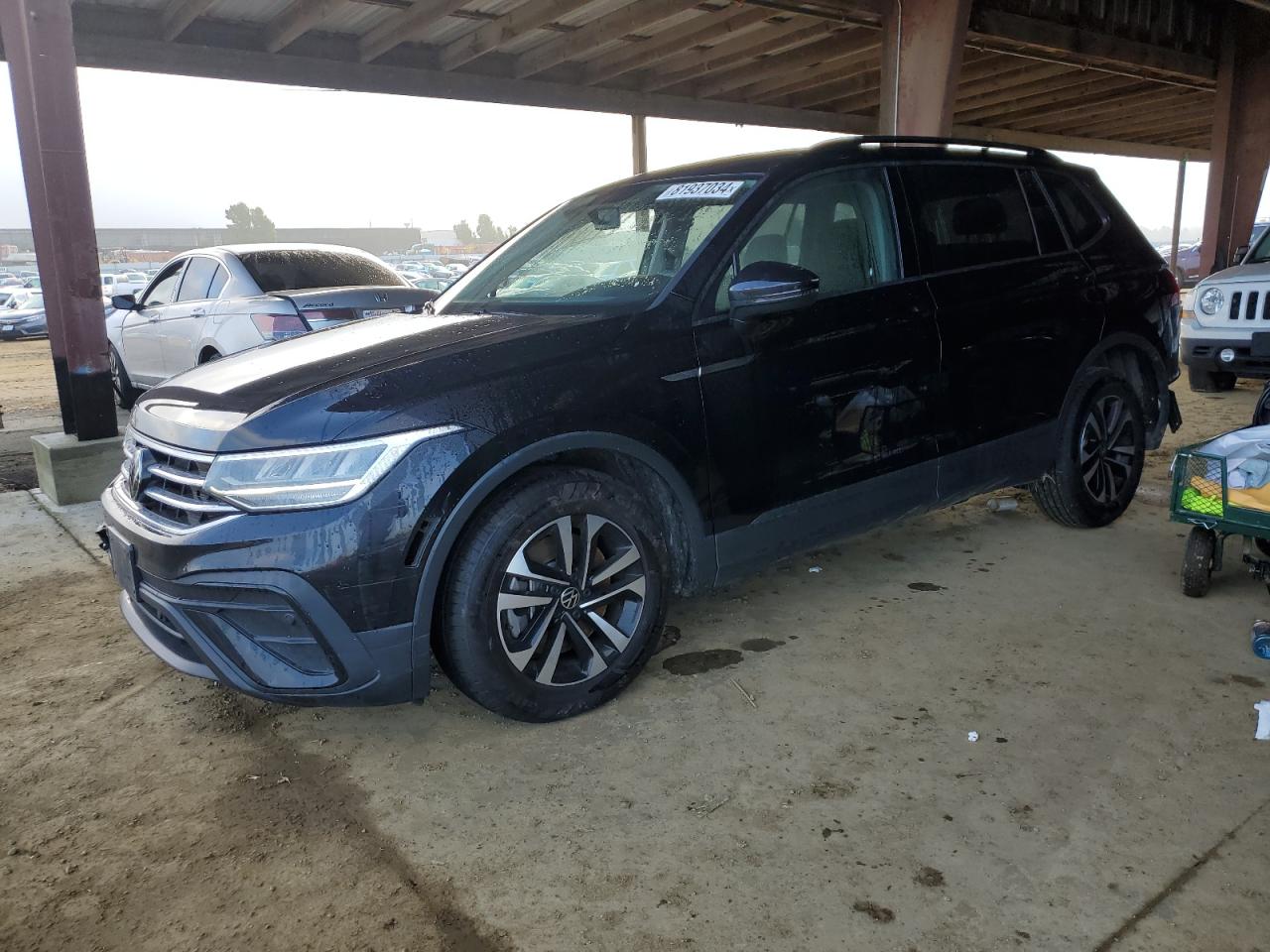 2022 VOLKSWAGEN TIGUAN S VIN:3VV1B7AXXNM012536