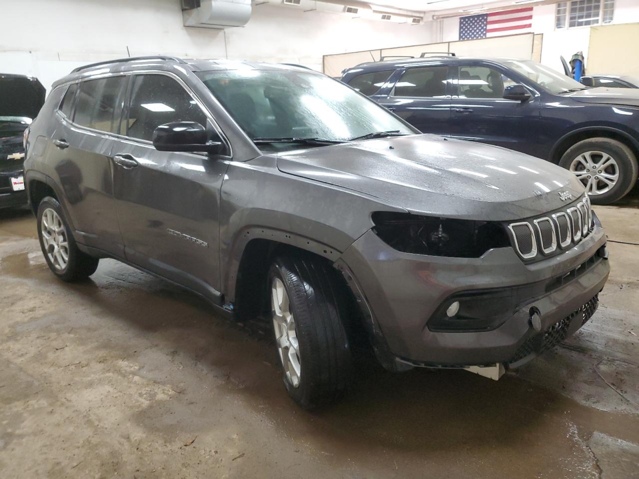 2022 JEEP COMPASS LATITUDE LUX VIN:3C4NJDFB6NT200748