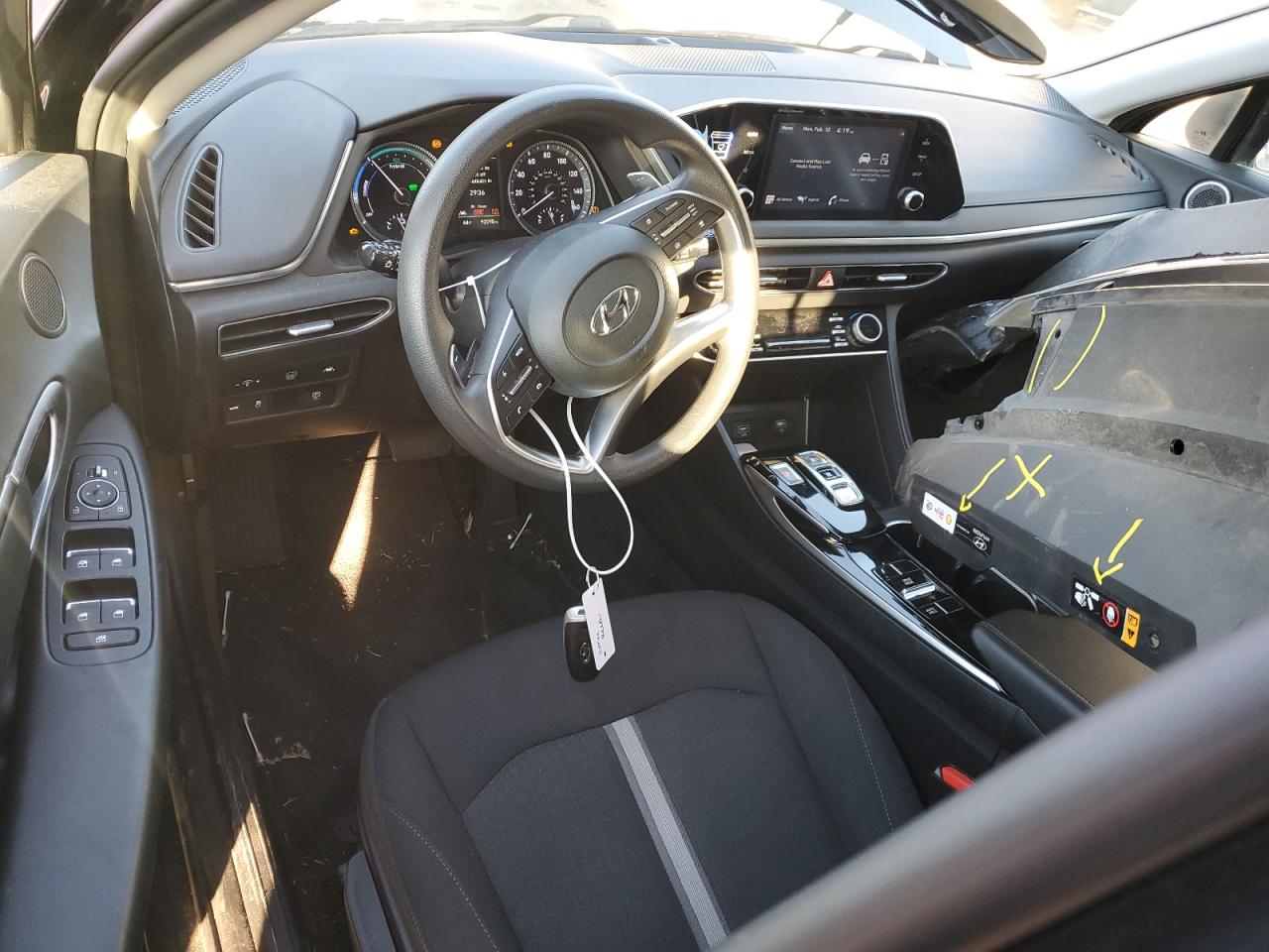 2022 HYUNDAI SONATA HYBRID VIN:KMHL24JJ8NA040815