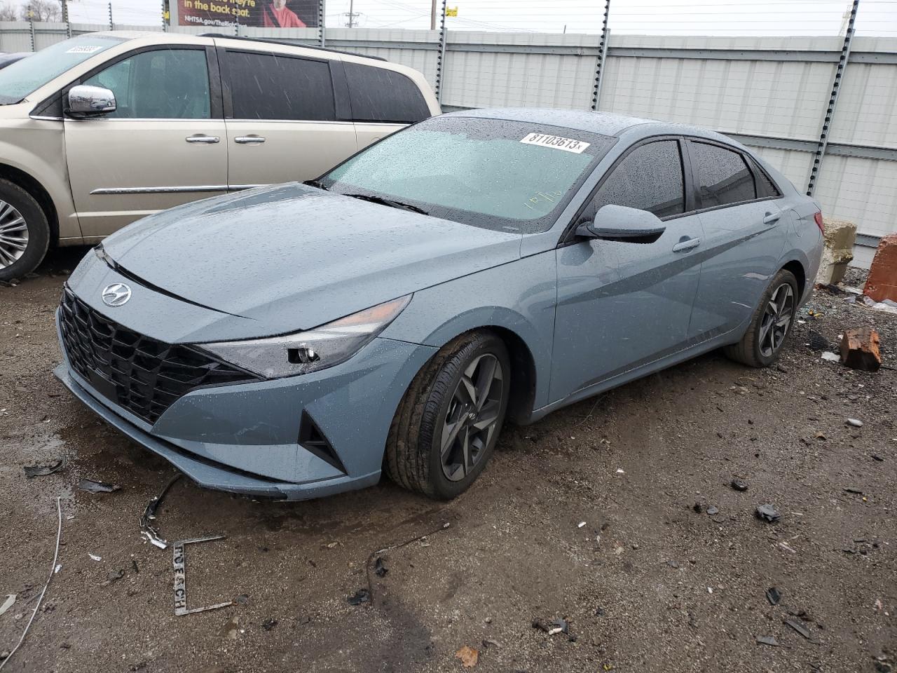 2023 HYUNDAI ELANTRA SEL VIN:KMHLS4AG7PU438068
