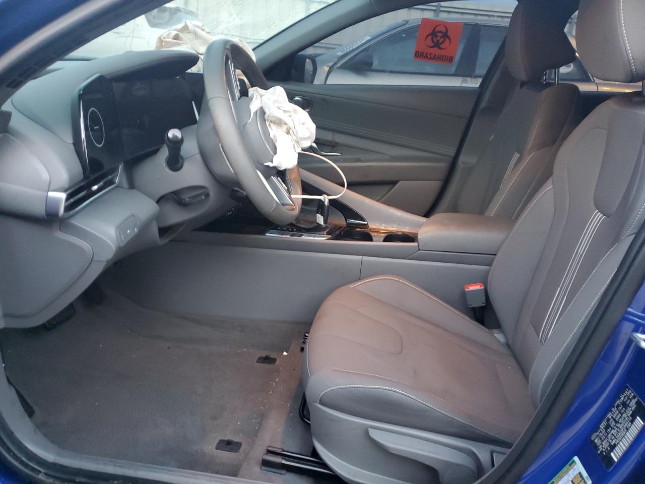 2023 HYUNDAI ELANTRA SEL VIN:KMHLS4AG3PU589716