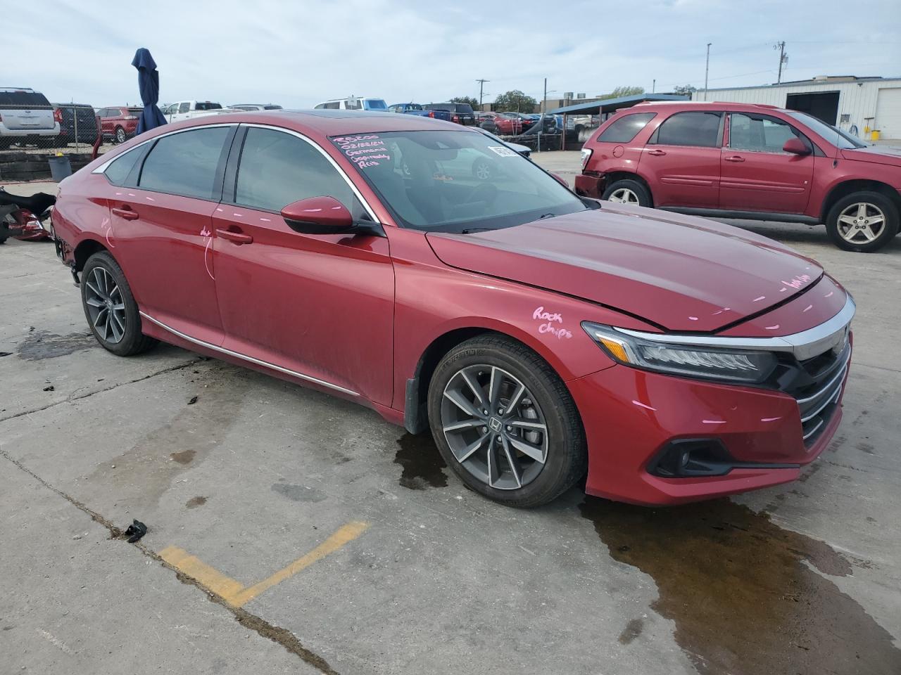 2022 HONDA ACCORD EXL VIN:1HGCV1F54NA041354