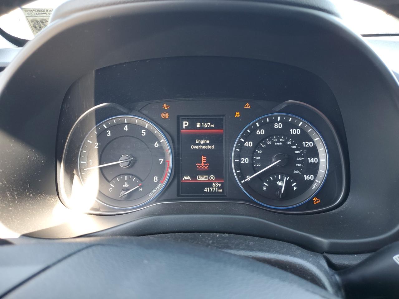 2022 HYUNDAI KONA SEL VIN:KM8K3CAB6NU786156