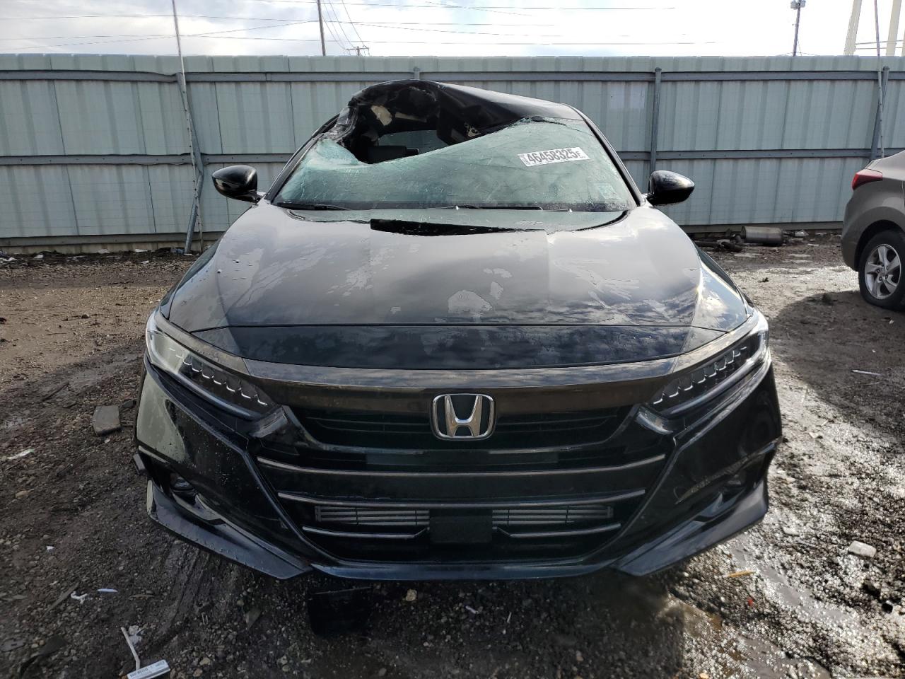 2022 HONDA ACCORD SPORT VIN:1HGCV1F35NA098967