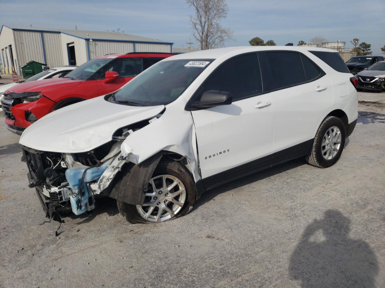 2022 CHEVROLET EQUINOX LS VIN:3GNAXHEV2NS164487
