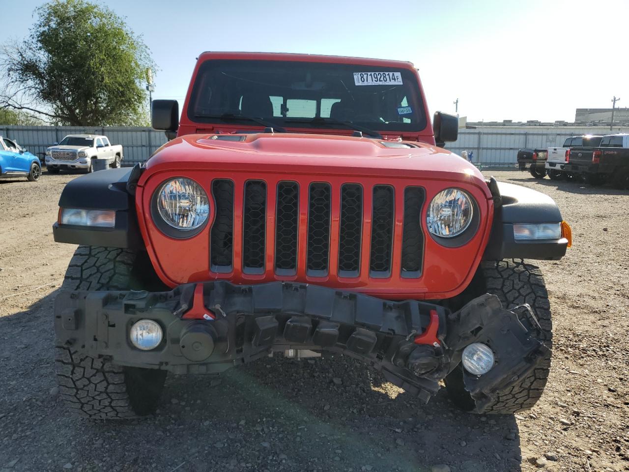 2022 JEEP GLADIATOR RUBICON VIN:1C6JJTBG8NL132398