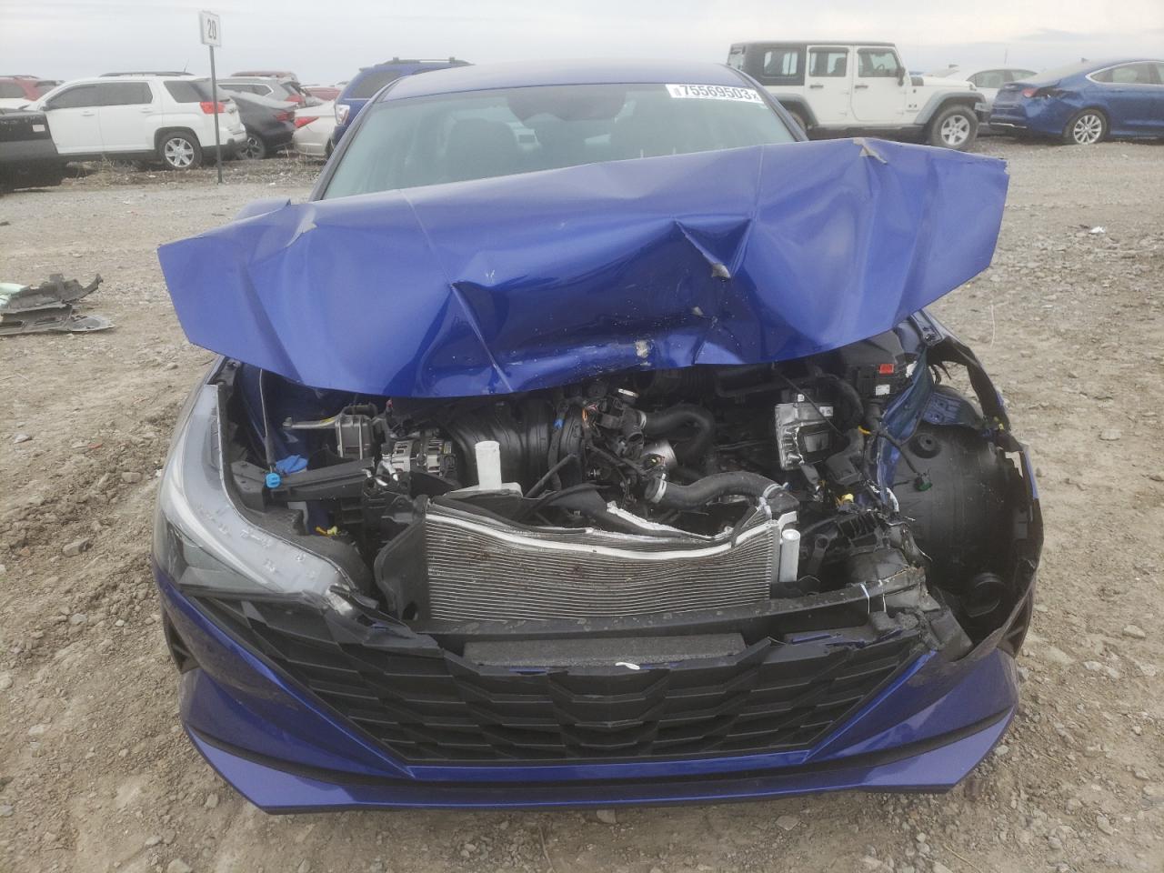 2023 HYUNDAI ELANTRA SEL VIN:KMHLM4AG7PU576820