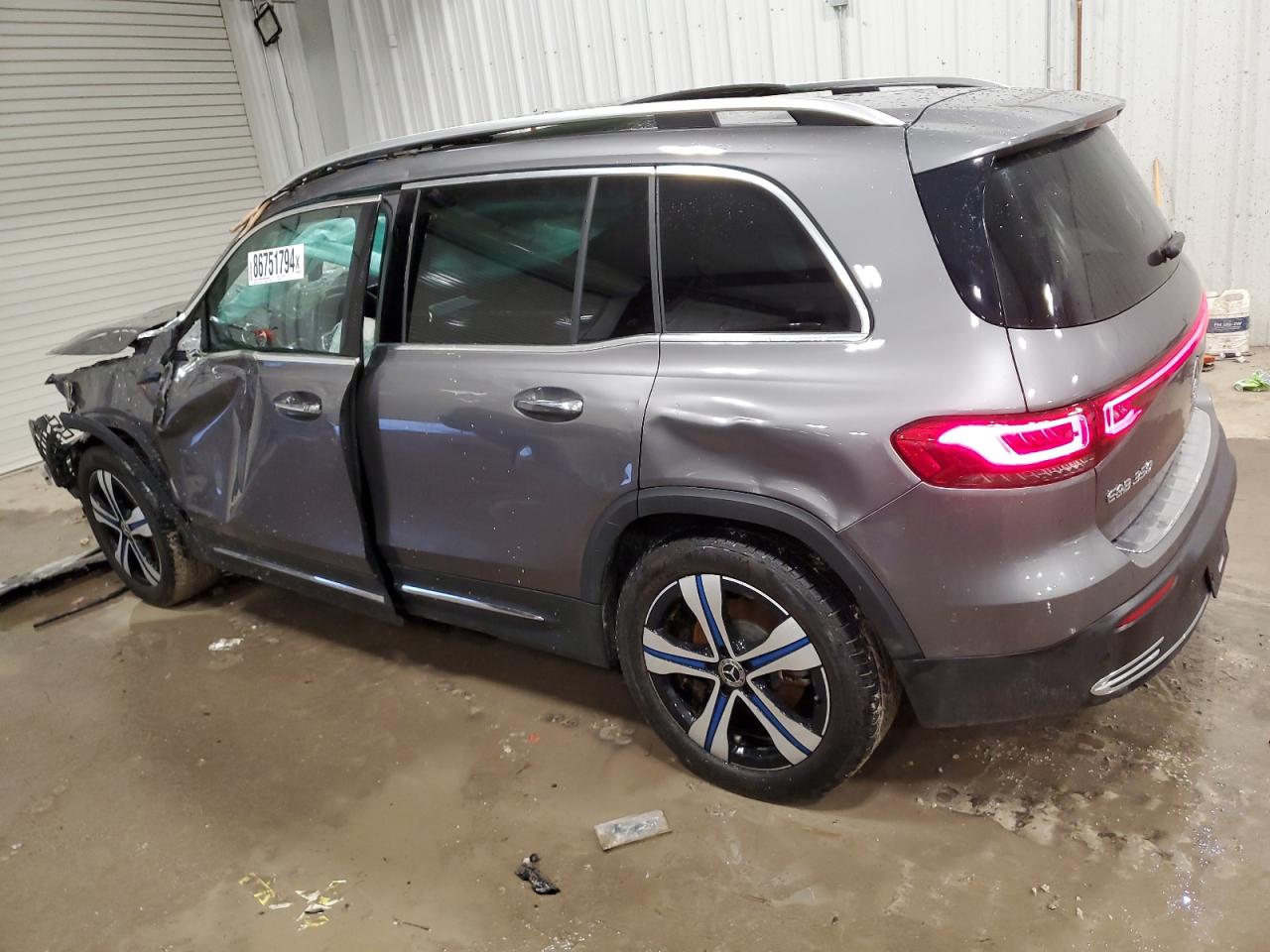 2022 MERCEDES-BENZ EQB 350 4MATIC VIN:W1N9M1DB0NN006025