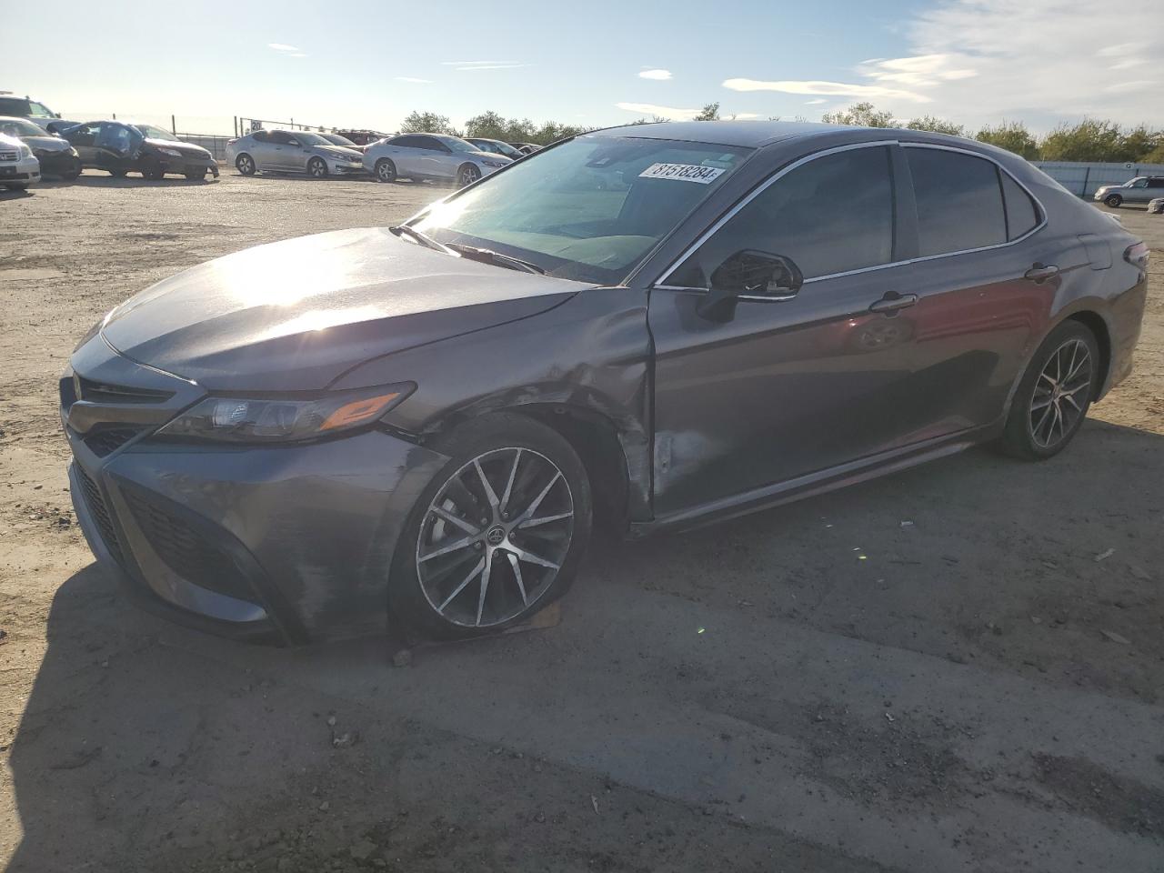 2023 TOYOTA CAMRY SE NIGHT SHADE VIN:4T1G11AK0PU767377