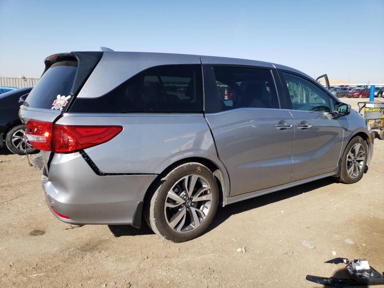 2022 HONDA ODYSSEY TOURING VIN:5FNRL6H8XNB057956