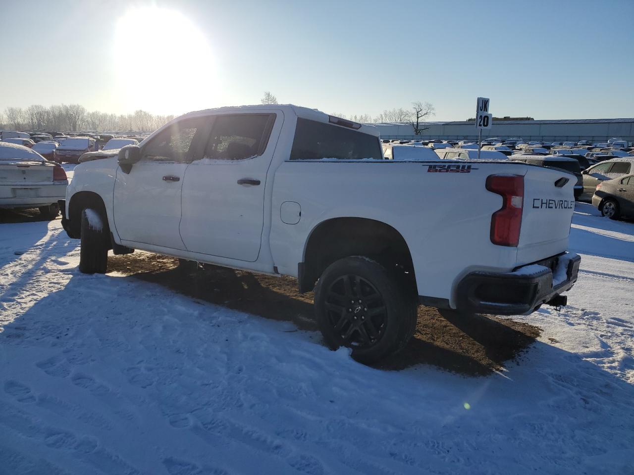 2022 CHEVROLET SILVERADO LTD K1500 LT TRAIL BOSS VIN:1GCPYFEL7NZ167567