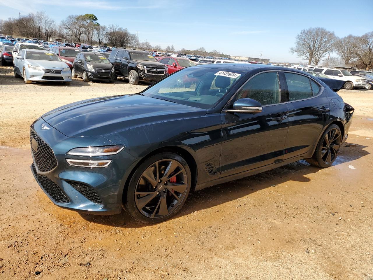 2022 GENESIS G70 BASE VIN:KMTG54TE5NU103348