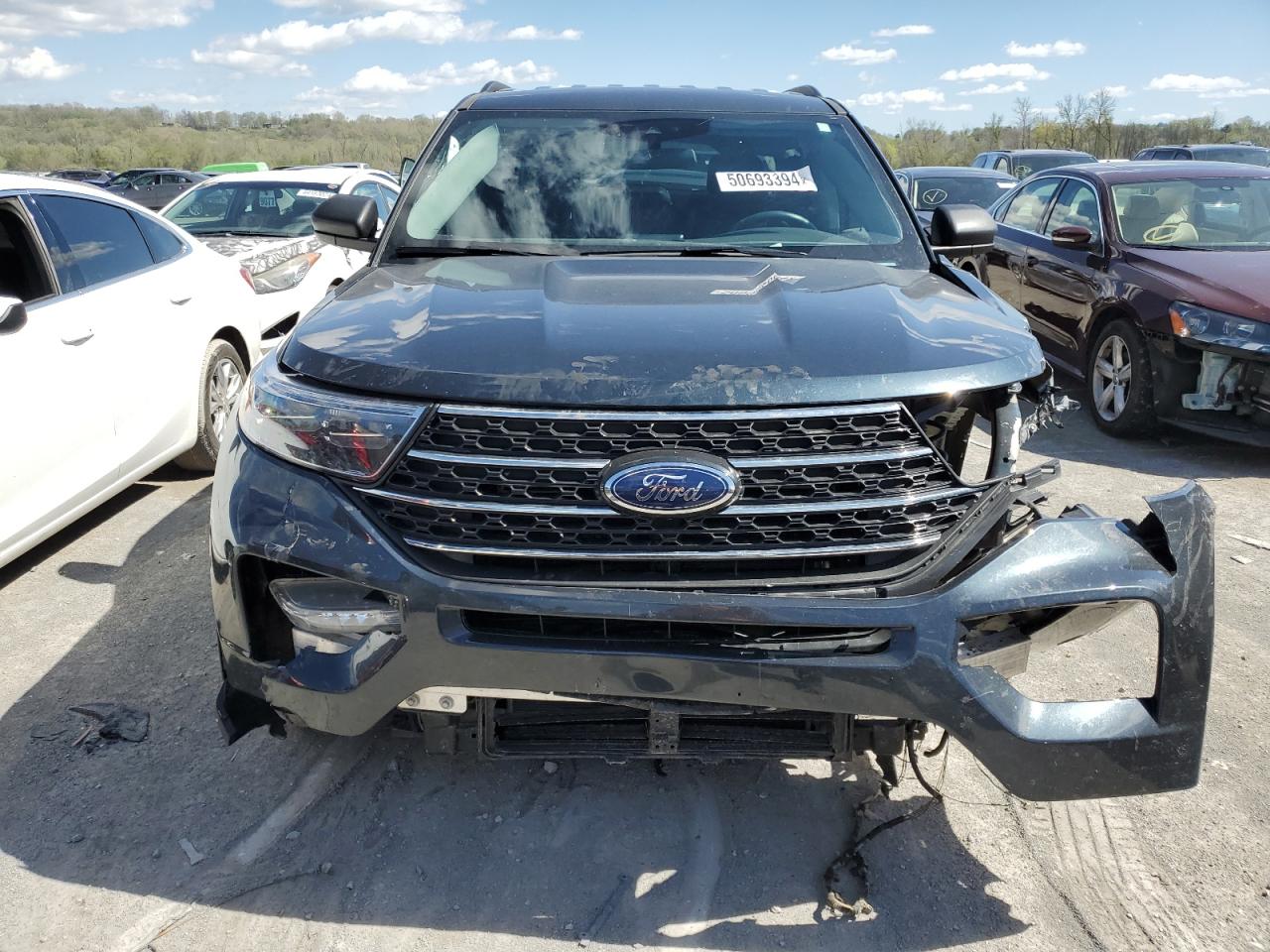 2022 FORD EXPLORER XLT VIN:1FMSK8DH2NGB90248