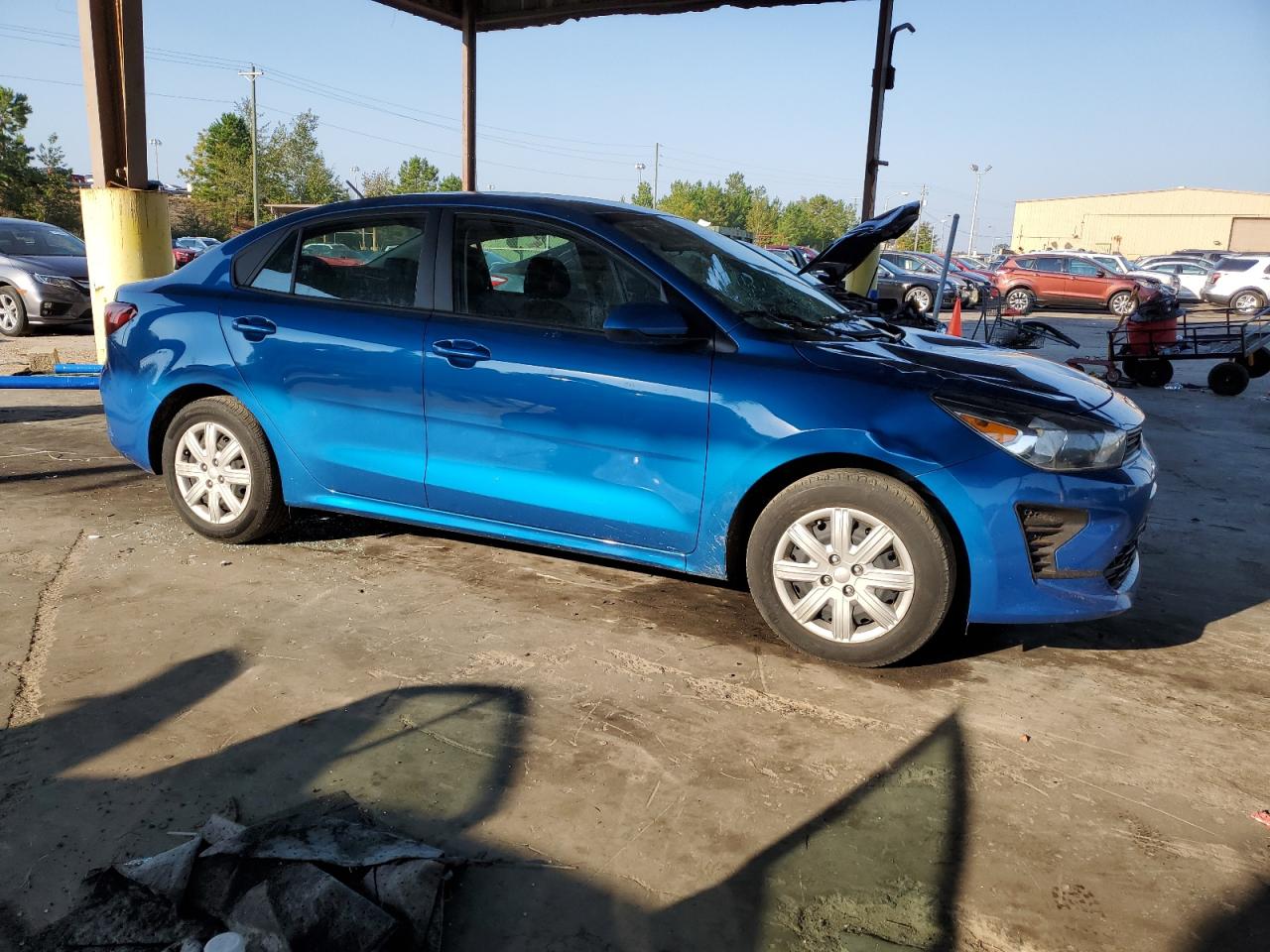 2022 KIA RIO LX VIN:3KPA24AD0NE495094