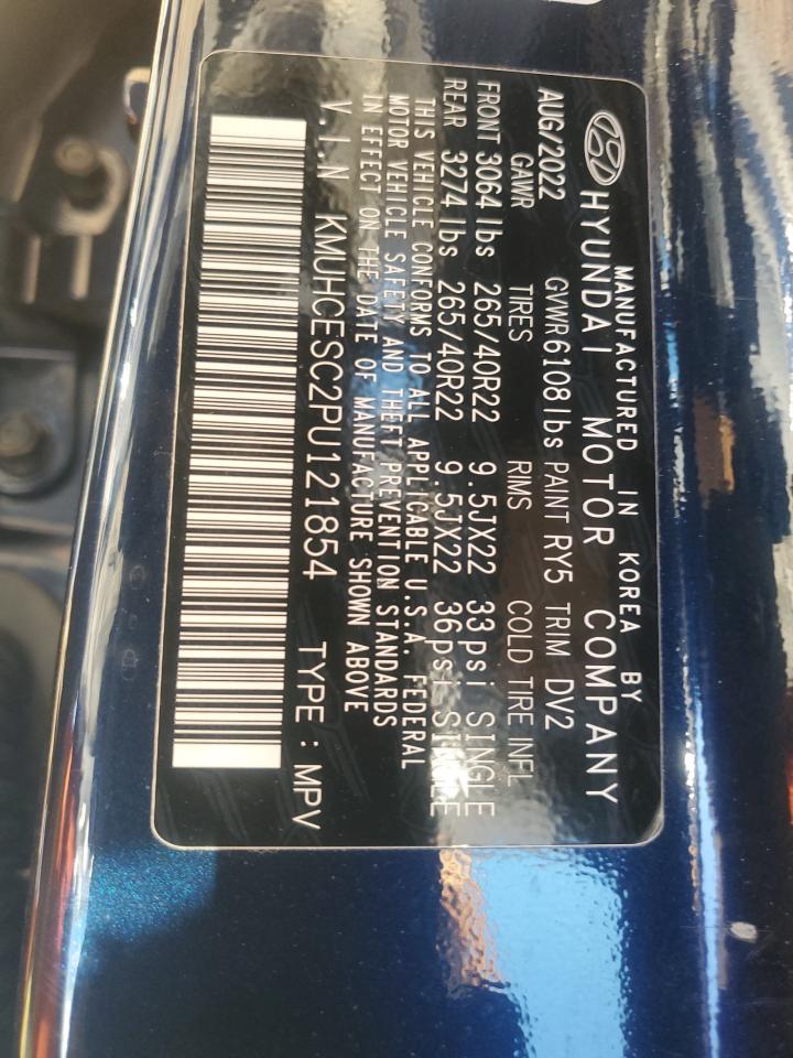 2023 GENESIS GV80 BASE VIN:KMUHCESC2PU121854