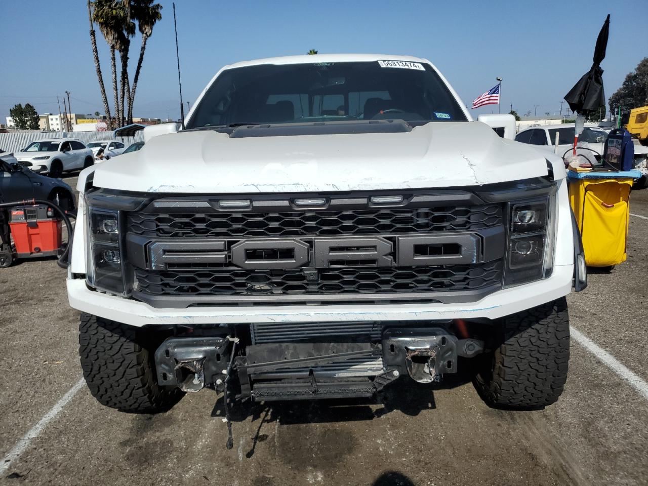 2022 FORD F150 RAPTOR VIN:1FTFW1RG1NFA88480