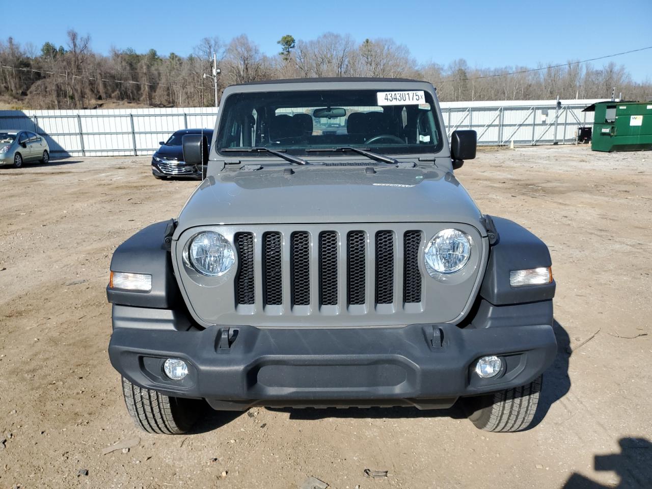 2022 JEEP WRANGLER SPORT VIN:1C4GJXAN1NW174758