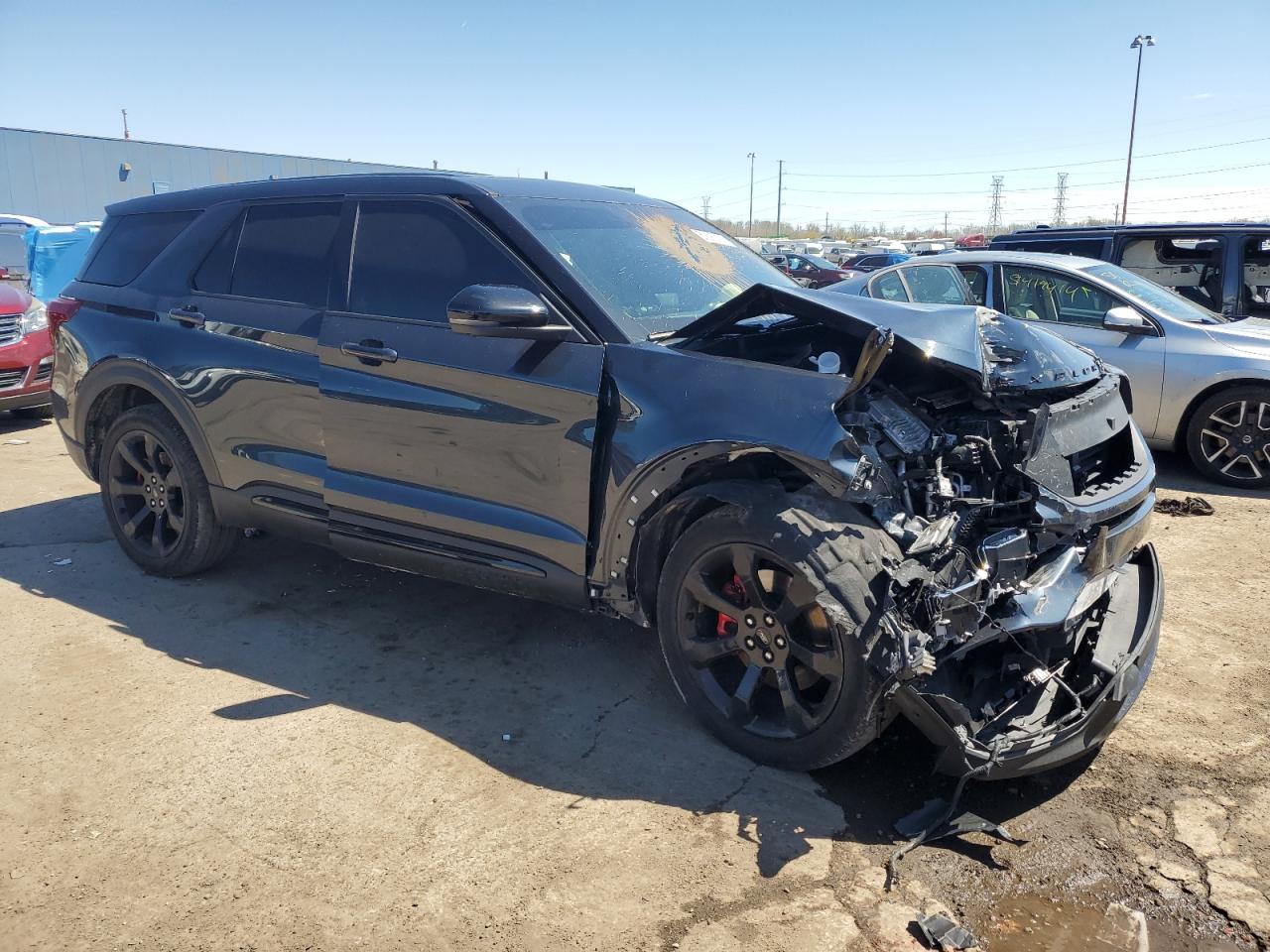 2022 FORD EXPLORER ST VIN:1FM5K8GC1NGA88470