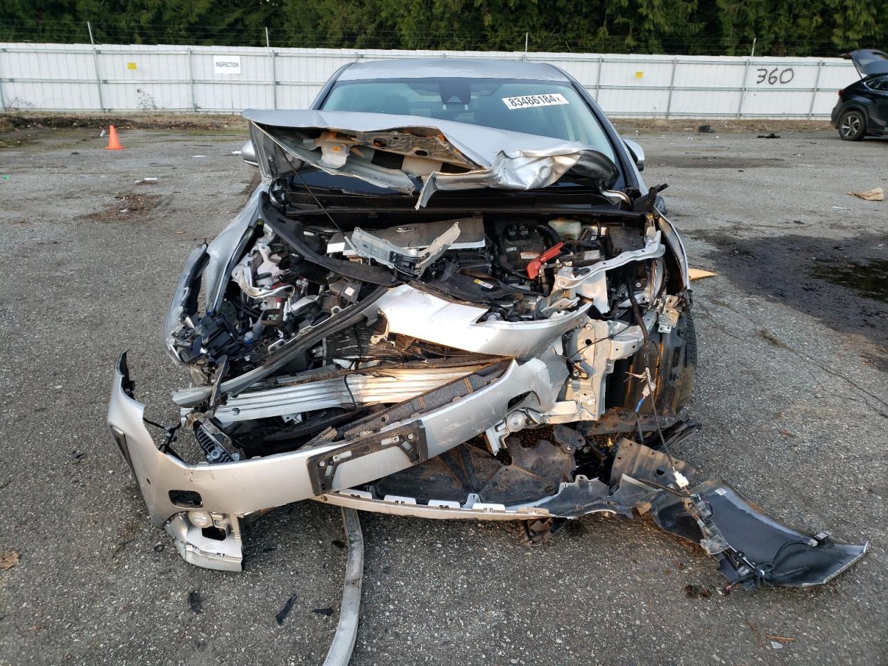 2022 TOYOTA PRIUS LE VIN:JTDL9MFU6N3037404