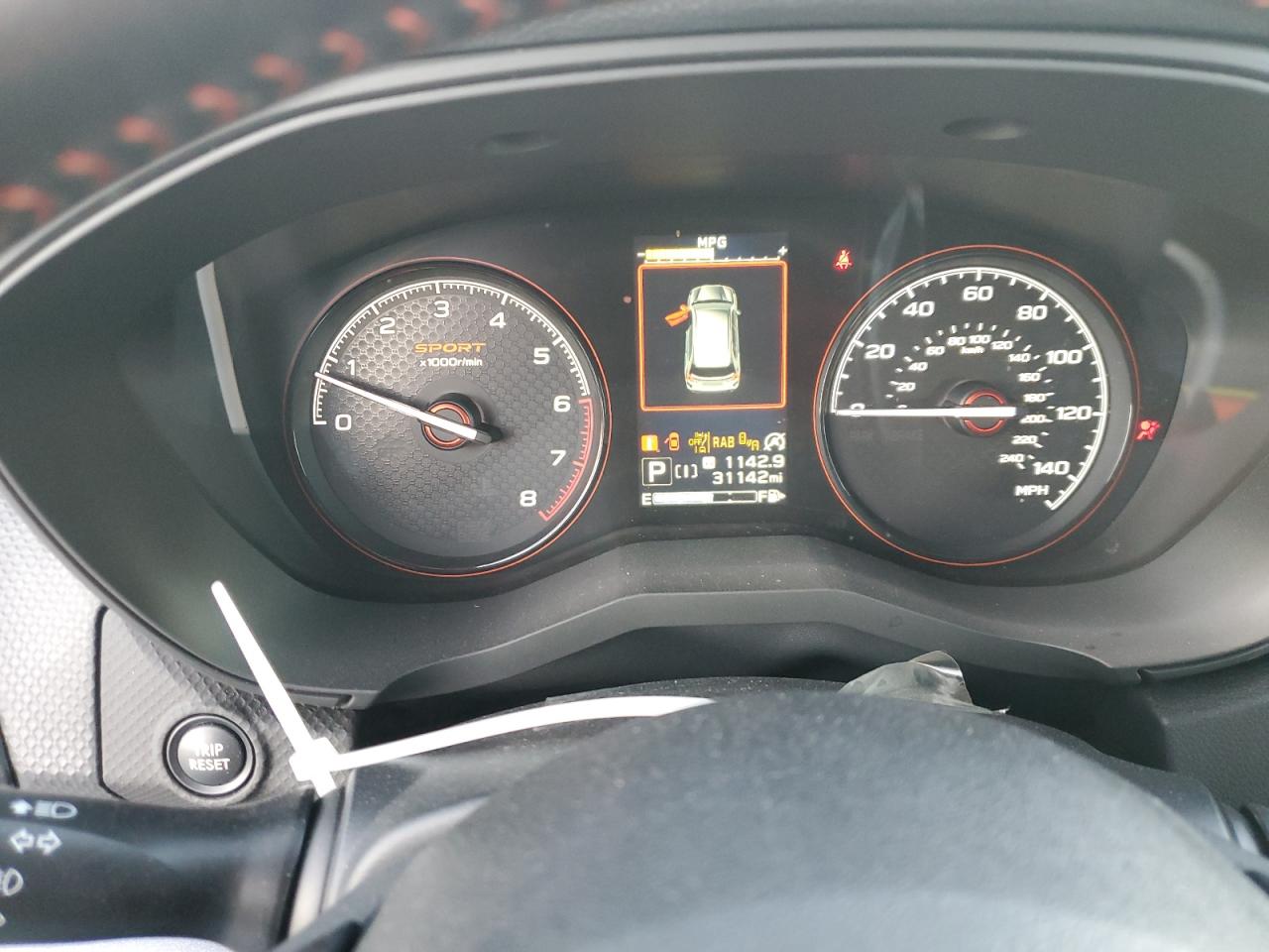 2022 SUBARU FORESTER SPORT VIN:JF2SKAJC7NH511913