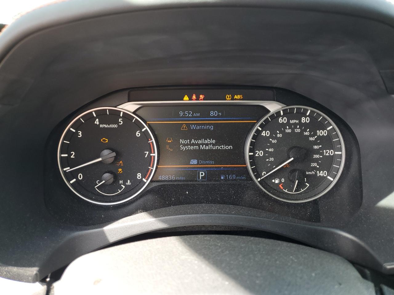 2022 NISSAN ALTIMA SR VIN:1N4BL4CV4NN361293