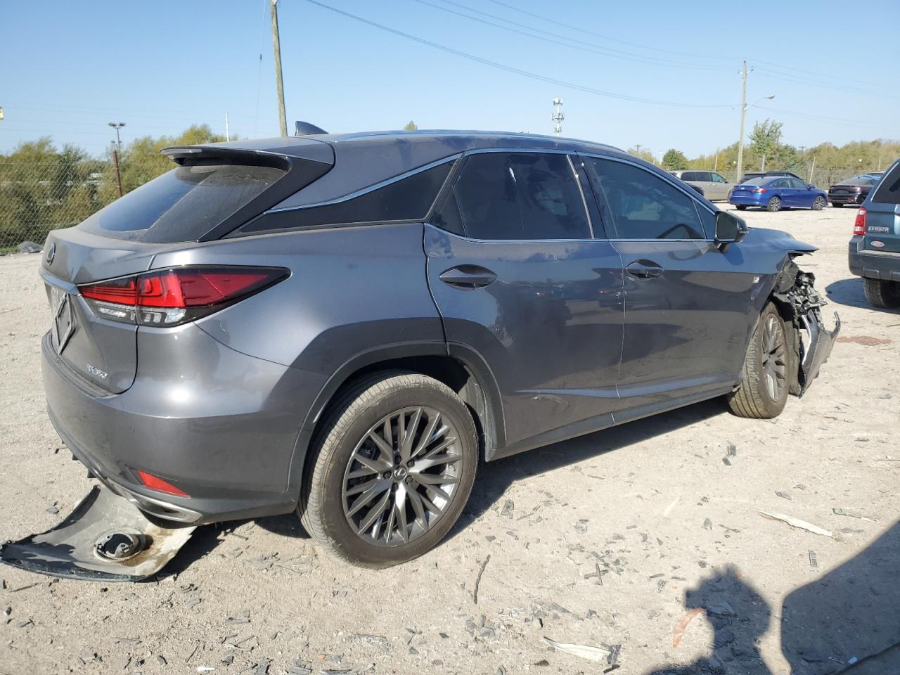 2022 LEXUS RX 350 F SPORT VIN:2T2SZMDA1NC346818