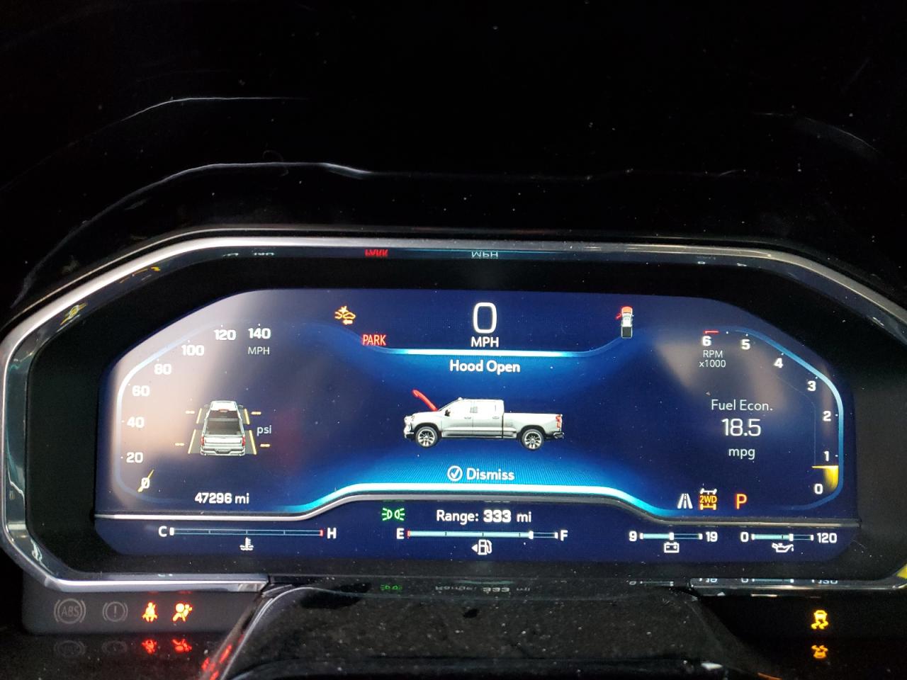 2023 CHEVROLET SILVERADO K1500 LTZ VIN:2GCUDGEDXP1141604