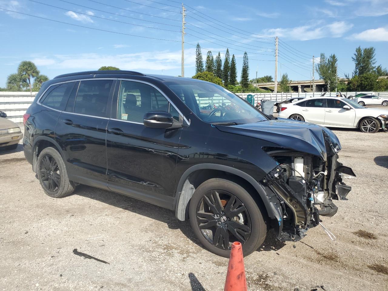 2022 HONDA PILOT SE VIN:5FNYF5H23NB034107