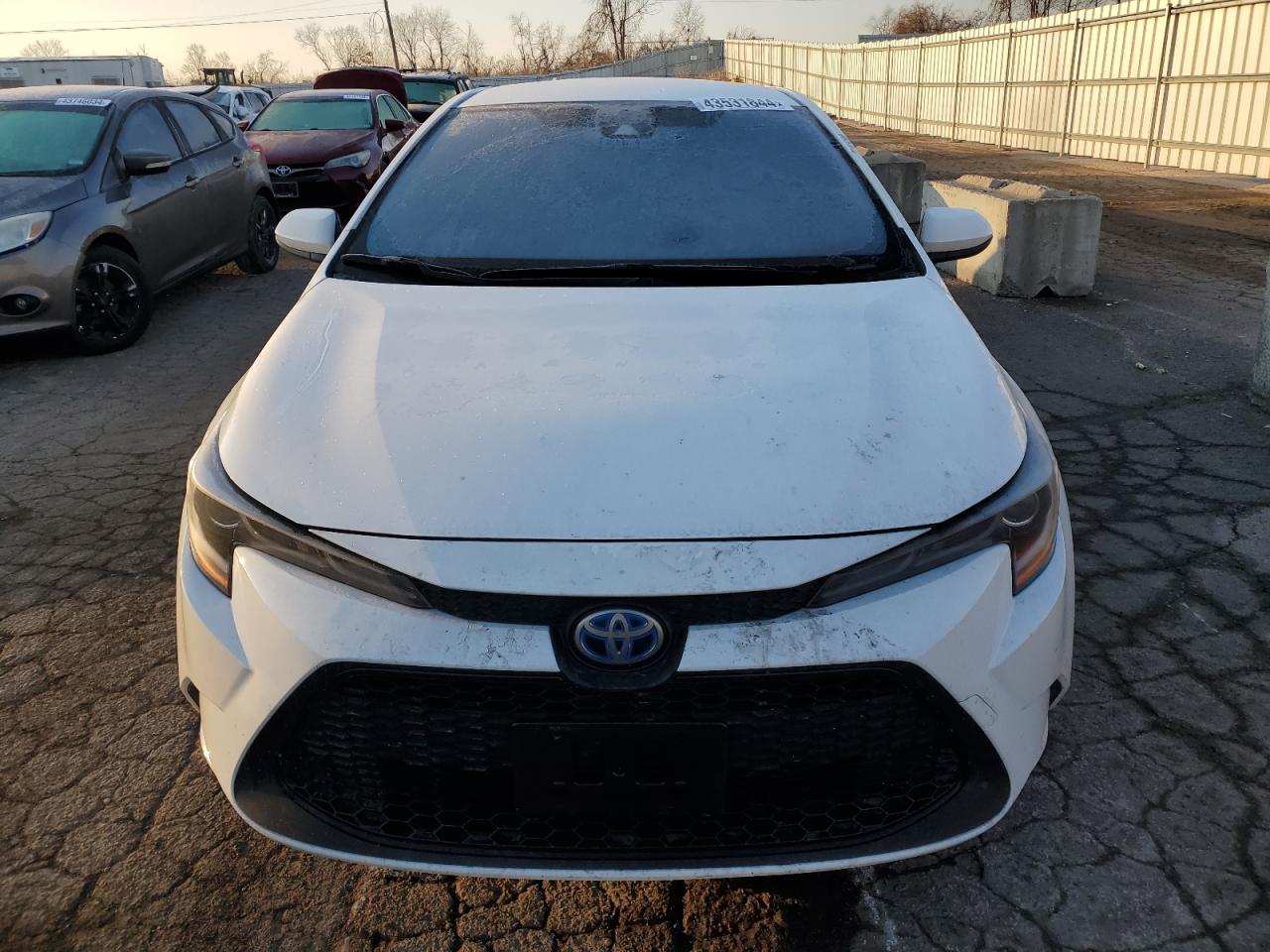 2022 TOYOTA COROLLA LE VIN:JTDEAMDE0N3011408