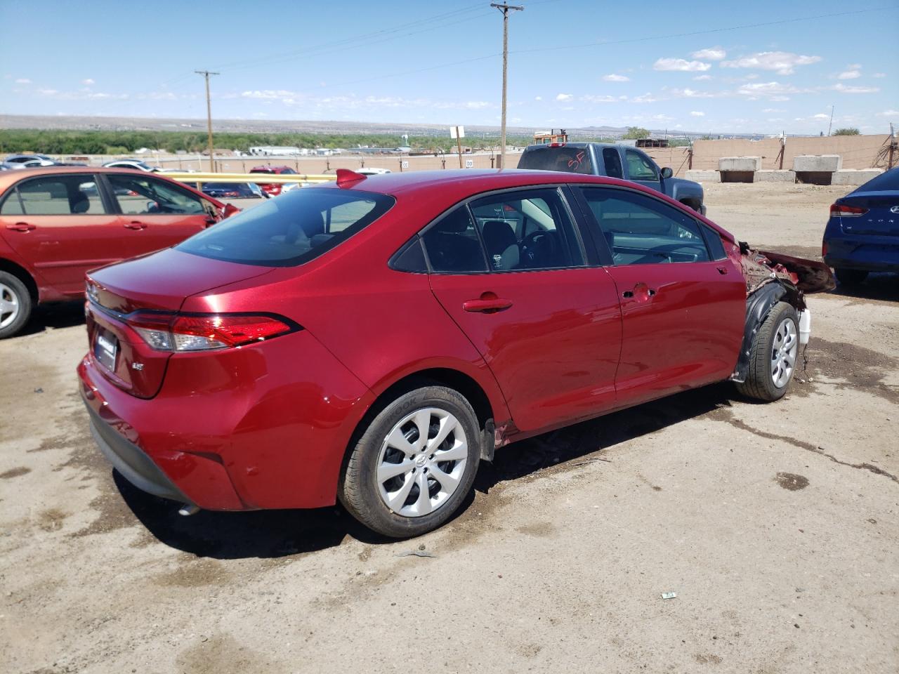 2023 TOYOTA COROLLA LE VIN:5YFB4MDE3PP042012