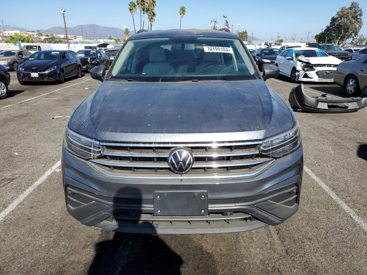 2022 VOLKSWAGEN TIGUAN S VIN:3VV1B7AX2NM132878