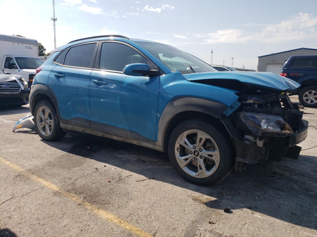 2022 HYUNDAI KONA SEL VIN:KM8K6CAB0NU770221