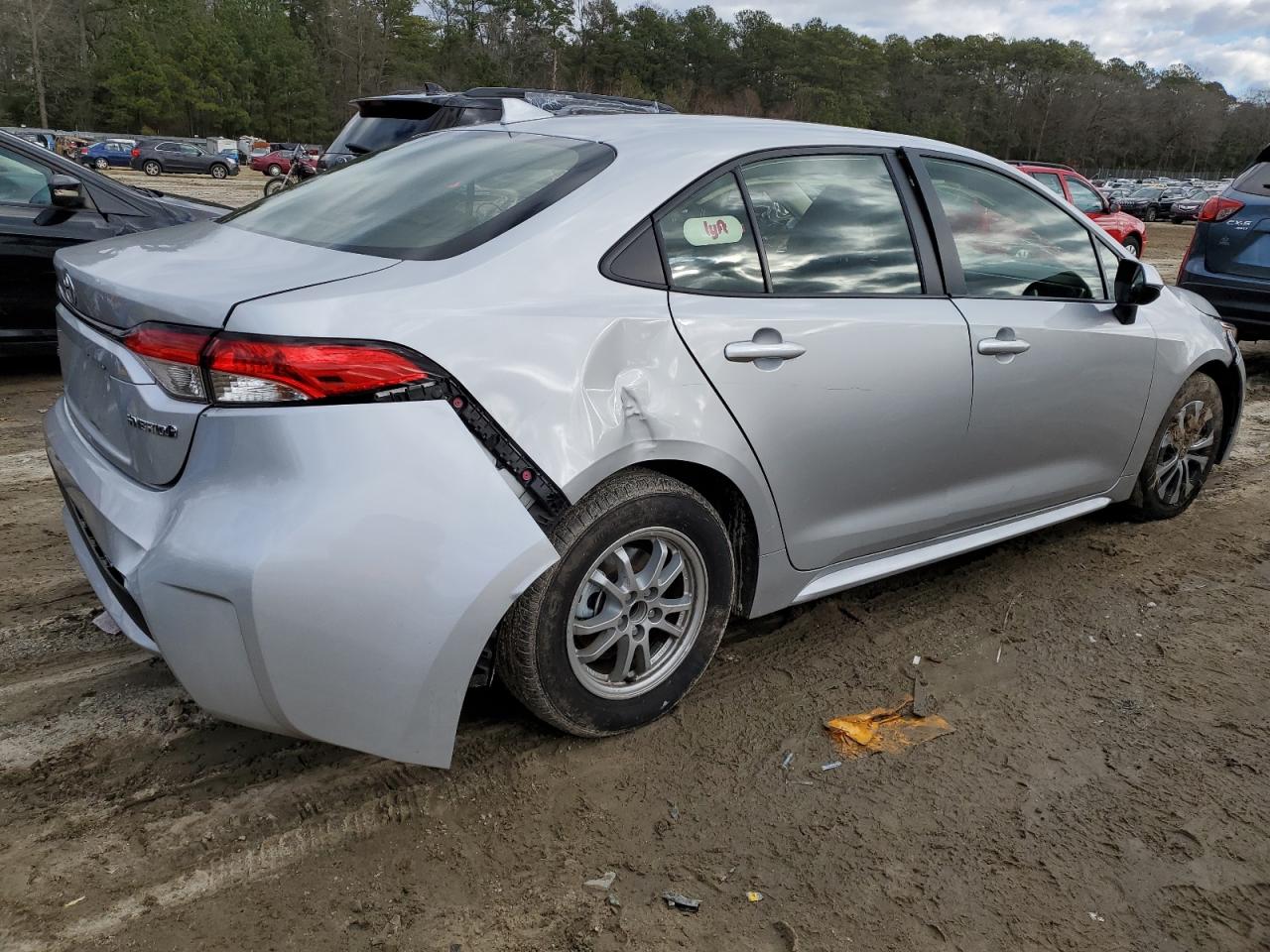 2022 TOYOTA COROLLA LE VIN:JTDEAMDE1NJ055171