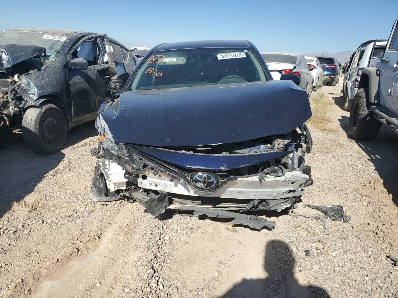 2022 TOYOTA CAMRY LE VIN:4T1C11AKXNU057382